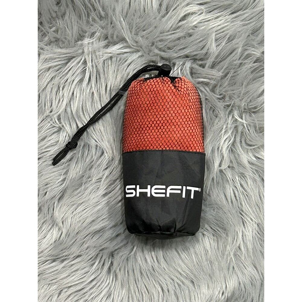 Shefit Gym Towel Red OS‎ NEW Fitness Yoga Running